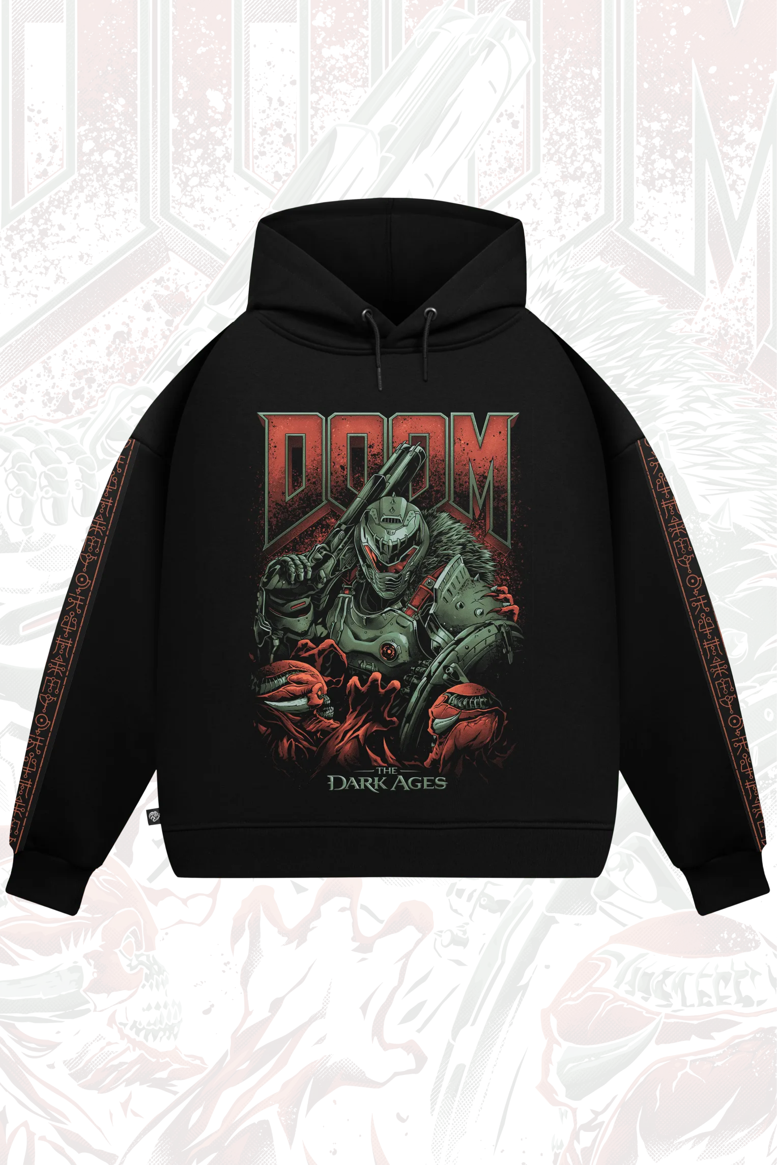 Оверсайз худи Dark Simple